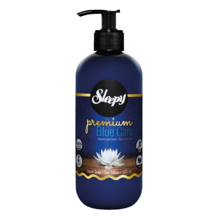 Liquid soap, Blue Care, 500 ml, Sleepy