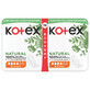 Natural hypoallergenic absorbent pads, Normal, 16 pieces, Kotex