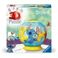 Puzzle 3D - Disney Stitch Ball, 72 pièces, Ravensburger