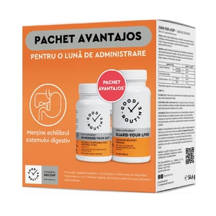 Synergise Your Gut + Guard Your Liver pakket, 2x30 capsules, Good Routine
