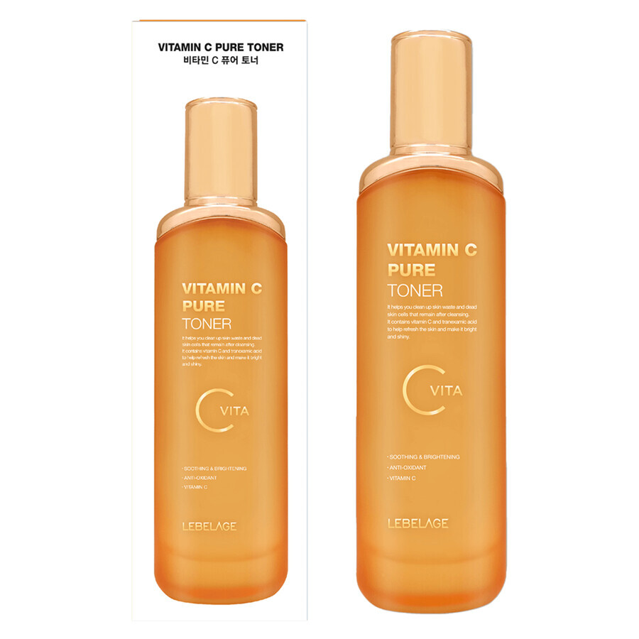 Tonico viso e collo Vitamina C, 120 ml, Lebelage