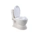 2 in 1 multifunktionales pädagogisches Töpfchen, Beige, Dolu