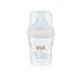 Biberón de vidrio Perfect Match, S, + 0 meses, Arco iris, 120 ml, Nuk