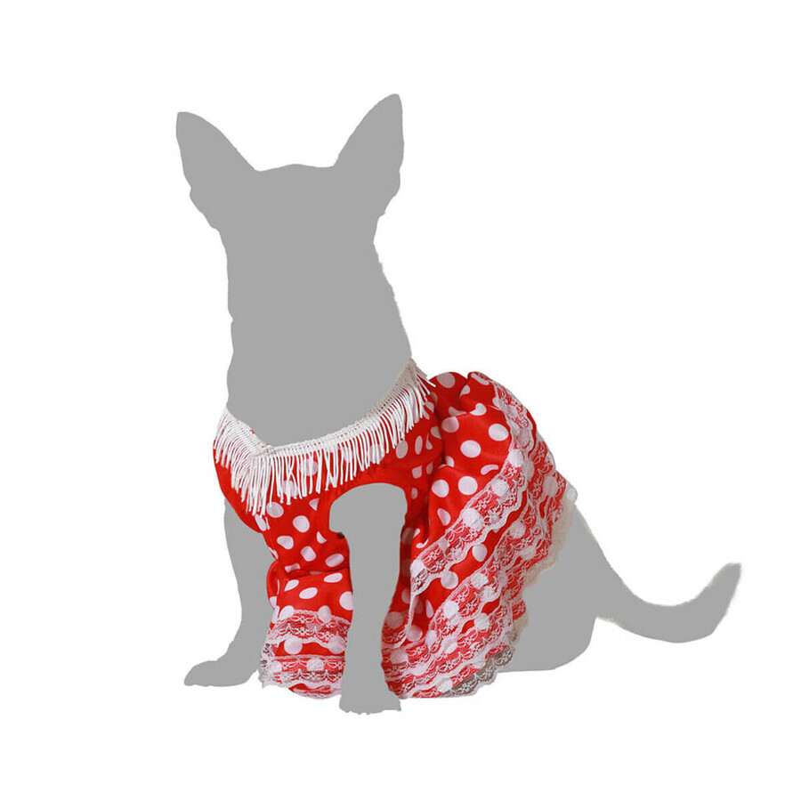 déguisement pour chien Taille L Danseuse de Flamenco déguisement pour chien Taille L Danseuse de Flamenco