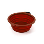 Vouwbare Dierenbak Gloria Rood Siliconen Aluminium 550 ml