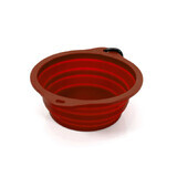 Vouwbare Dierenbak Gloria Rood Siliconen Aluminium 550 ml