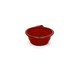 Vouwbare Dierenbak Gloria Rood Siliconen Aluminium 550 ml