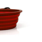 Vouwbare Dierenbak Gloria Rood Siliconen Aluminium 550 ml