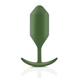 Analplug B-Vibe 4 Grün Militär grün