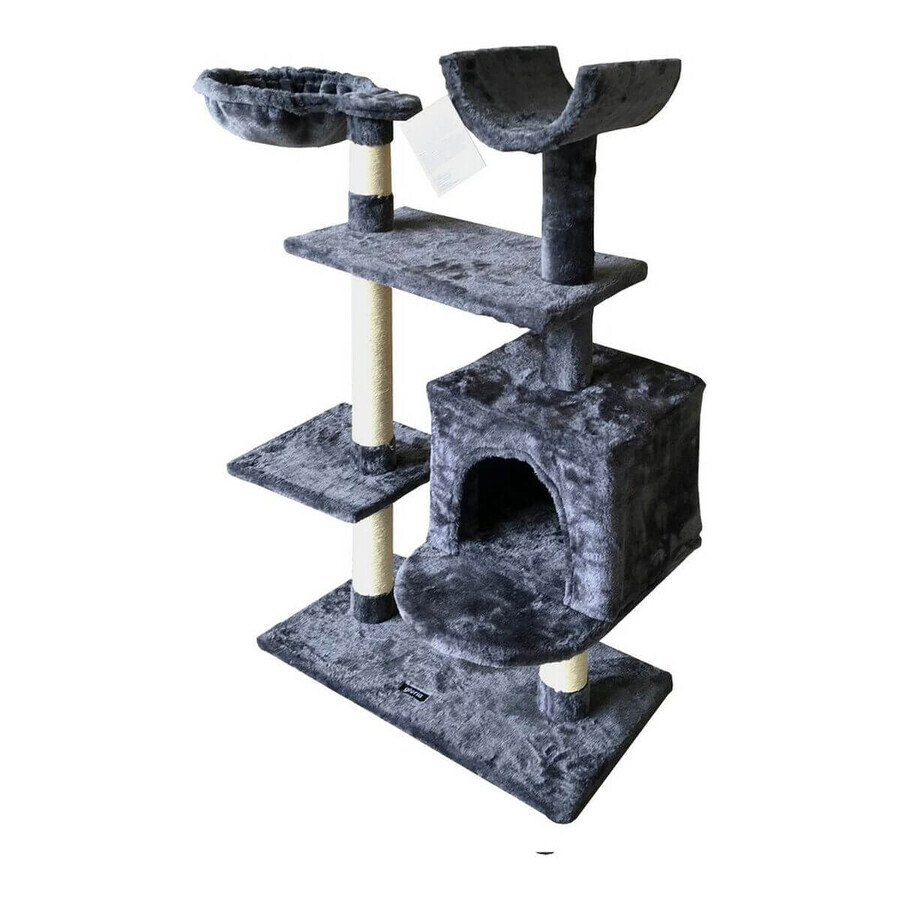 Tiragraffi per Gatti Gloria Jarama Albero Grigio Legno Carta Sisal (35 x 100 x 60 cm) Tiragraffi per Gatti Gloria Jarama Albero Grigio Legno Carta Sisal (35 x 100 x 60 cm)
