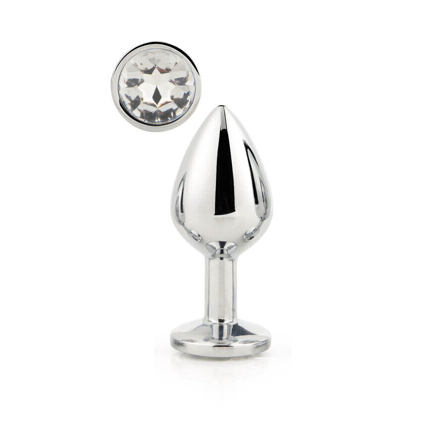 Bouchon anal Dream Toys Gleaming Love Silver
