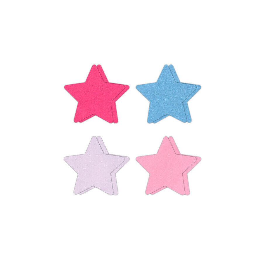 Shop Nippelschild NS Novelties Multicolour Stars Nippelschild NS Novelties Multicolour Stars