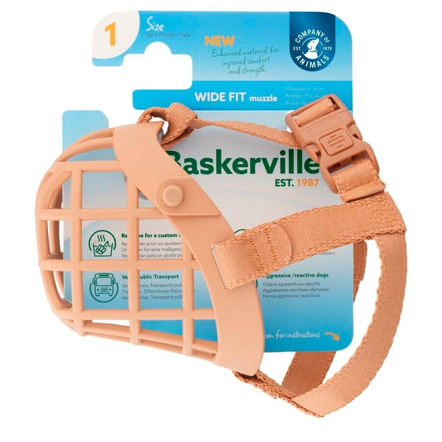Museruola Company of Animals Marrone Taglia 1