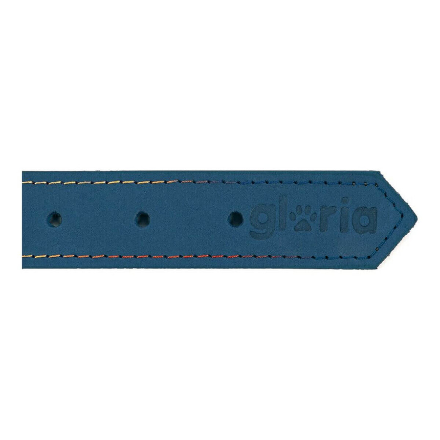 Hondenhalsband Gloria Oasis Blauw (1,5 x 40 cm)