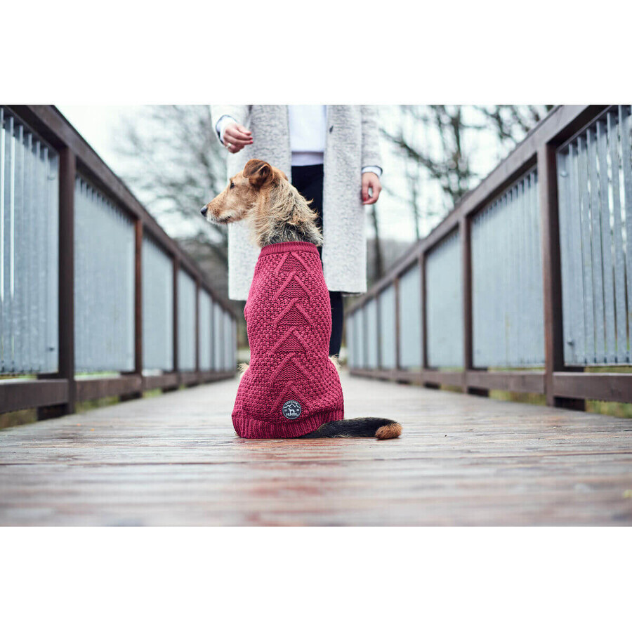 Pull pour chien Hunter Malmö Rouge Bordeaux Pull pour chien Hunter Malmö Rouge Bordeaux