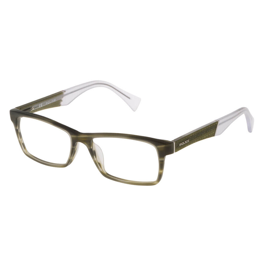 Montatura per Occhiali Uomo Police V1919E-55N98M Verde Ø 55 mm