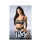 Underwear Set Fantasy Lingerie Black (S/M)