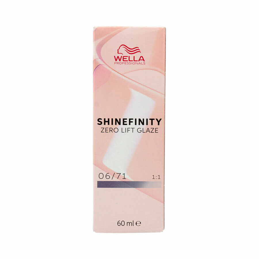 Permanent Colour Wella Shinefinity Nº 06/71 (60 ml)