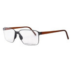 Heren Brillenframe Porsche P8313-C Zwart Ø 55 mm Heren Brillenframe Porsche P8313-C Zwart Ø 55 mm