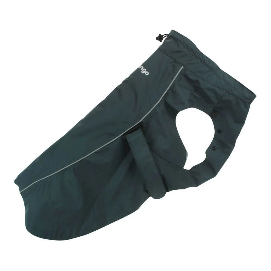 Impermeable para perros Red Dingo Perfect Fit Negro 50 cm Negro