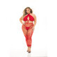Underwear Set Pink Lipstick Red (L)