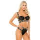 Unterwäsche-Set Fantasy Lingerie Schwarz (L/XL)