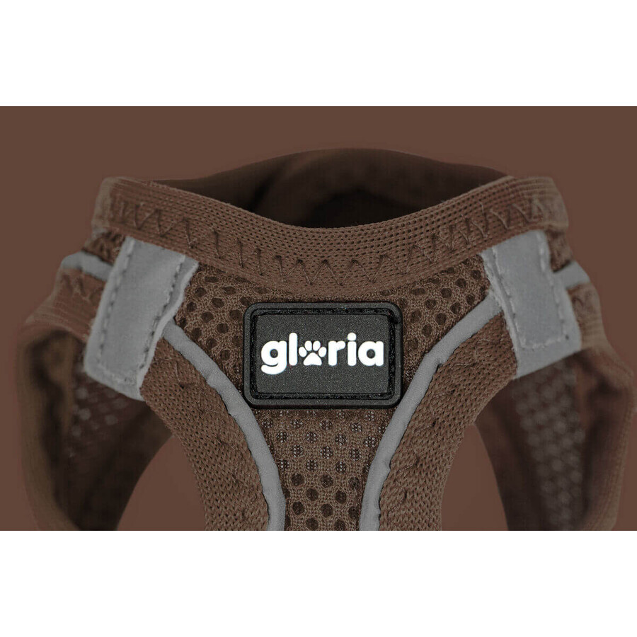 Hondentuigje Gloria 28-28,6 cm Bruin XXS 24-26 cm Hondentuigje Gloria 28-28,6 cm Bruin XXS 24-26 cm