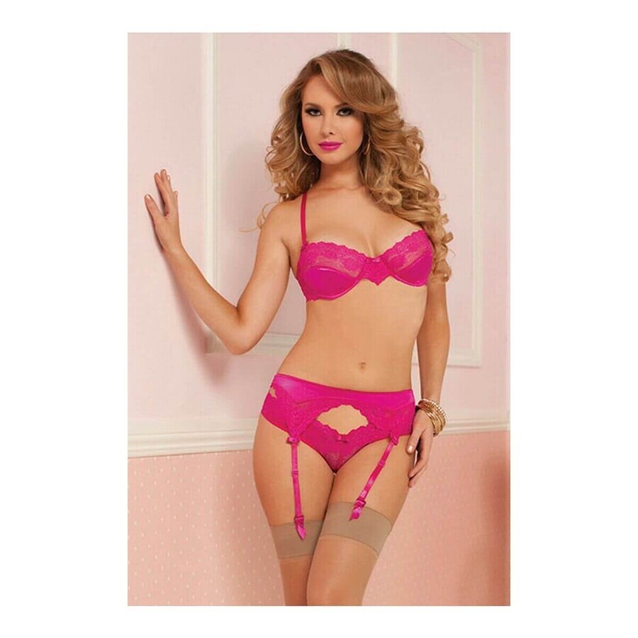 Set de lenjerie intimă Seven Til Midnight Coral