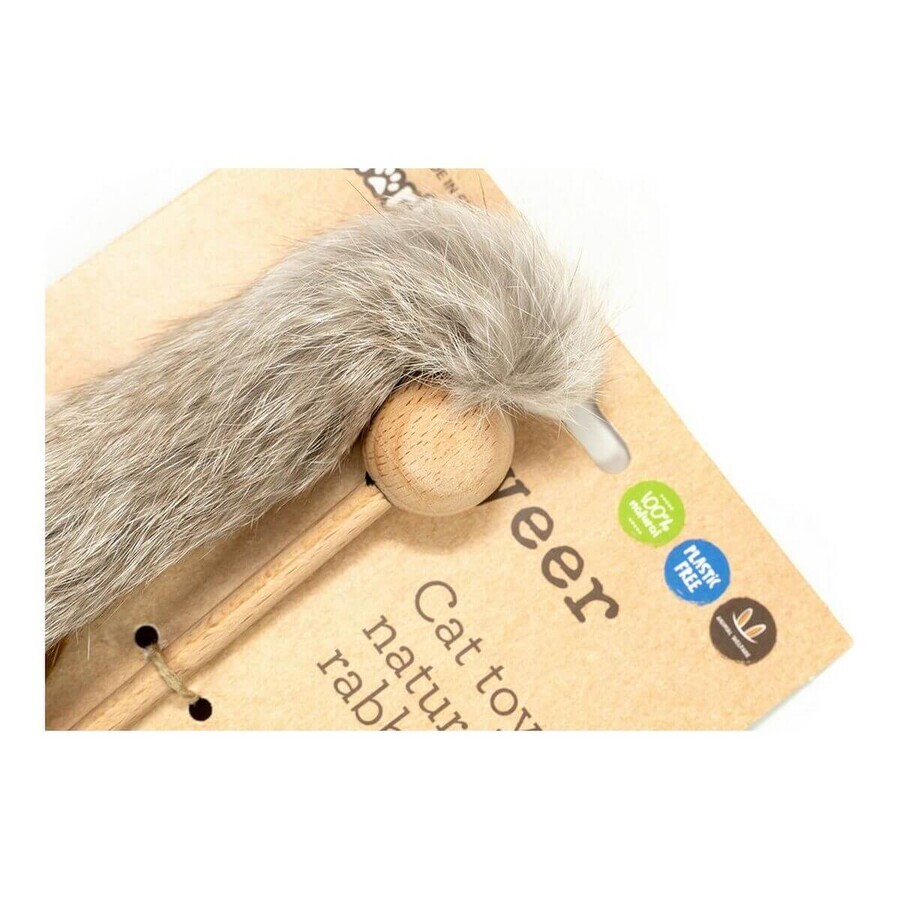 Canna per Gatti Gloria Niemeyeer Legno Peluche Verme Canna per Gatti Gloria Niemeyeer Legno Peluche Verme