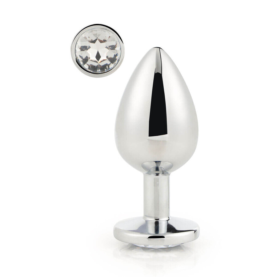 Comprar Anal plug Dream Toys Gleaming Love Silver Anal plug Dream Toys Gleaming Love Silver