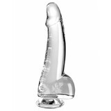 Pipedream King Cock Clear TPE dildo