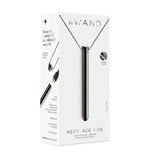 Collier Vibrateur Bullet Le Wand Pendentif Noir