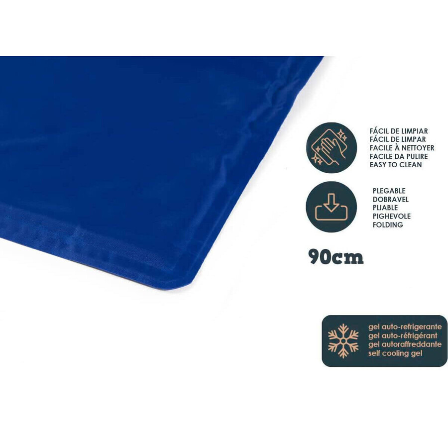 Kleed voor honden Verfrissend Blauw Schuim Gel 49,5 x 1 x 90 cm (6 Stuks) Kleed voor honden Verfrissend Blauw Schuim Gel 49,5 x 1 x 90 cm (6 Stuks)