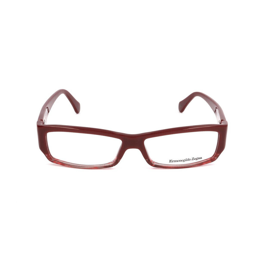 Ramă de Ochelari Unisex Ermenegildo Zegna VZ3536-09M8 Roșu Ø 55 mm