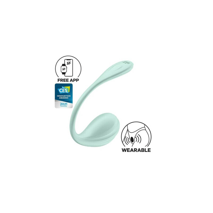 Buy G-Spot Vibrator Satisfyer Green Mint G-Spot Vibrator Satisfyer Green Mint