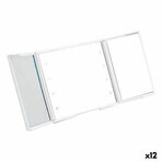 Miroir de Poche Berilo YXL2150-CC01 Blanc ABS 1,5 x 9,5 x 11,5 cm Lumière LED (12 Unités) Miroir de Poche Berilo YXL2150-CC01 Blanc ABS 1,5 x 9,5 x 11,5 cm Lumière LED (12 Unités)