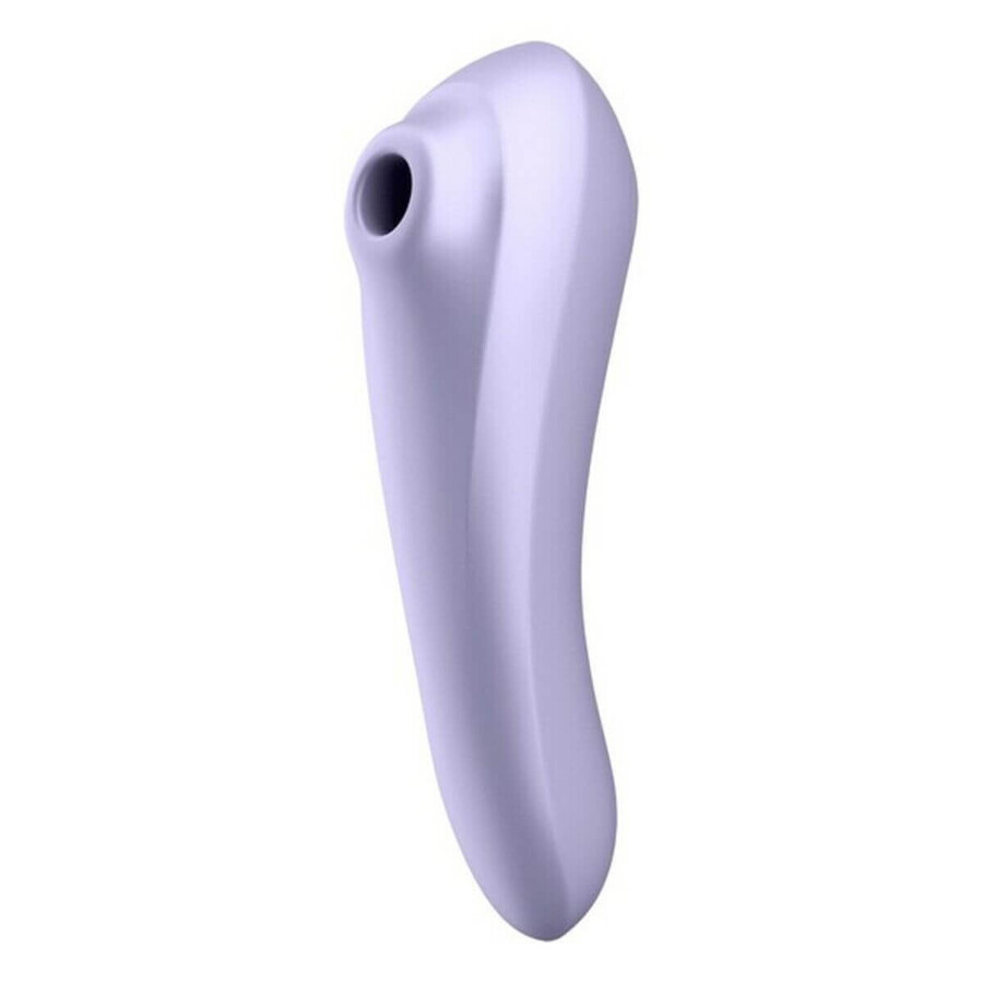 Stimolatore di aspirazione del clitoride Satisfyer Dual Pleasure Purple