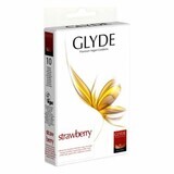 Kondome Glyde Strawberry 18 cm (10 Stück)