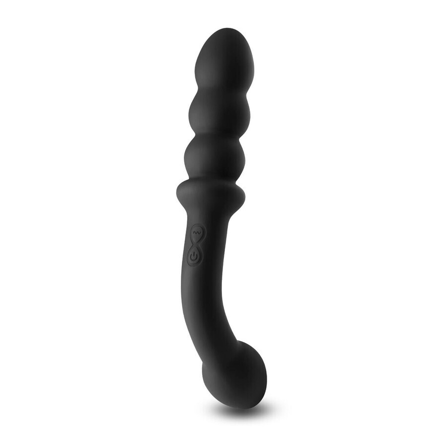NS Novelties RENEGADE DUEL Schwarzer Dildo