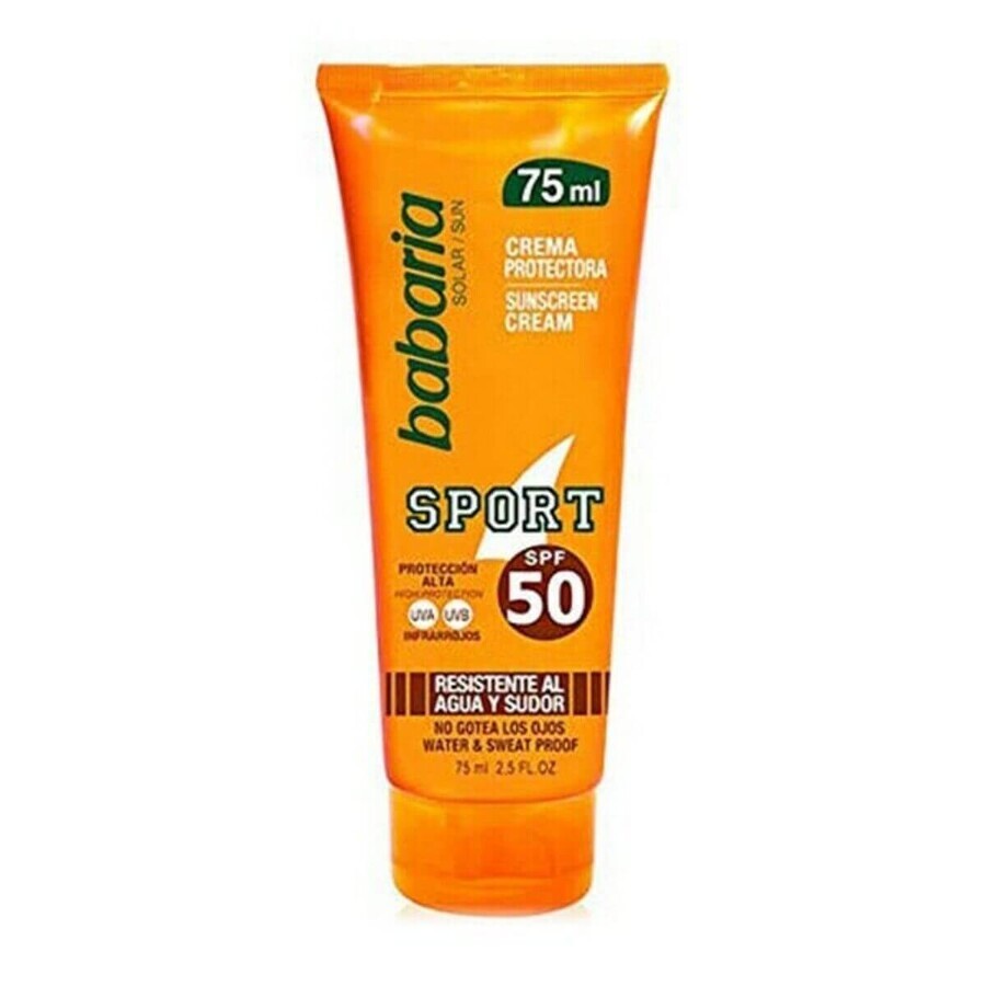 Cumpără Loțiune pentru Sportivi SOLAR SPORT waterproof Babaria Solar Sport Spf 50 (75 ml) 75 ml Spf 50 Loțiune pentru Sportivi SOLAR SPORT waterproof Babaria Solar Sport Spf 50 (75 ml) 75 ml Spf 50