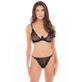 Set di biancheria intima Ren&#233; Rof&#233; Nero (S/M)