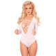 Body Rosa Rossetto Bianco M/L