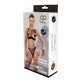 Set di biancheria intima Guilty Pleasure nero (XL)
