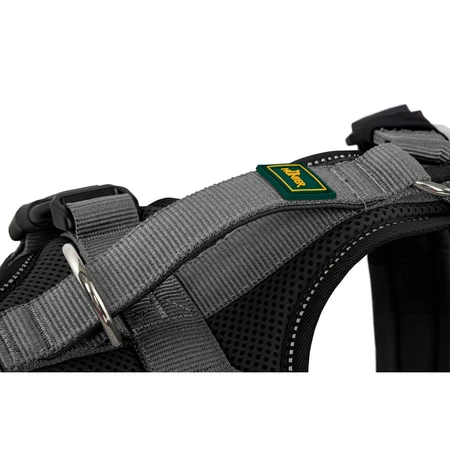 Dog Harness Hunter Maldon Up Black 46-82 cm S/M