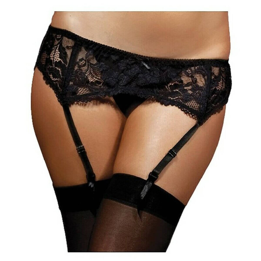 Jarretel Seven Til Midnight 9555 Zwart S/M