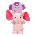 Knuffel voor honden Gloria Hoa 20 cm Roze Olifant