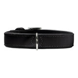 Hundehalsband Hunter Softie Schwarz (36-44 cm)