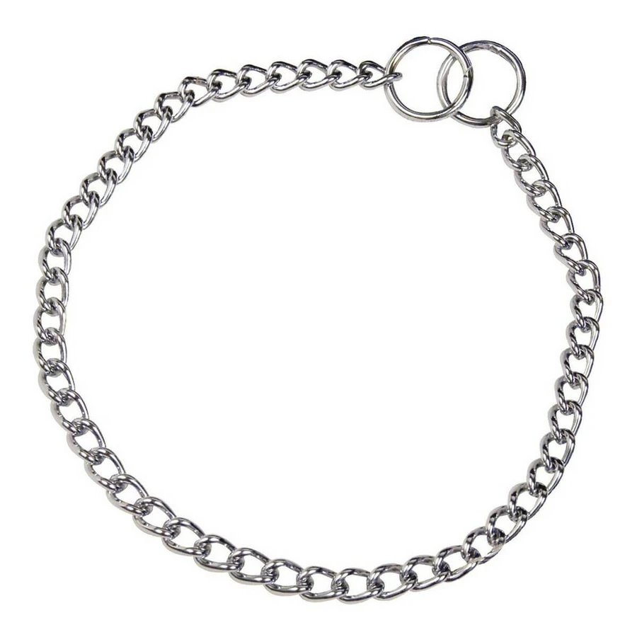 Hondenhalsband Hs Sprenger Zilverkleurig 2,5 mm Schakels Gedraaid 55 cm