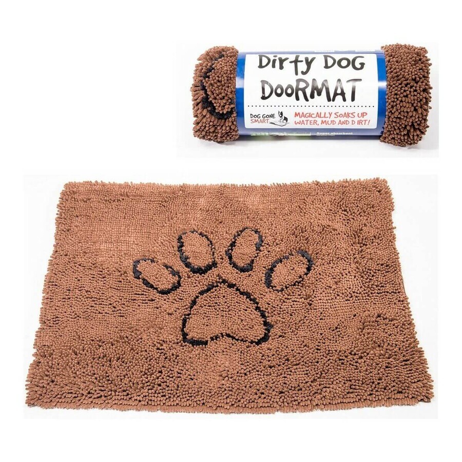 Buy Dog Carpet Dog Gone Smart Microfibres Brown (79 x 51 cm) Dog Carpet Dog Gone Smart Microfibres Brown (79 x 51 cm)