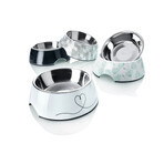 Dispozitiv de hrănire pentru câini Hunter Valencia Alb 160 ml